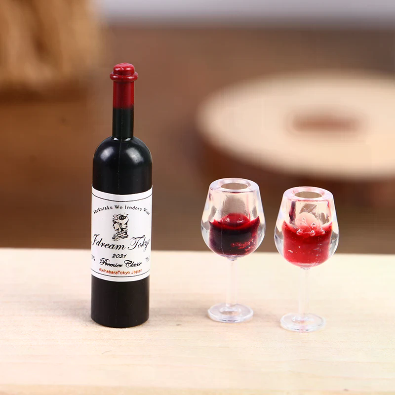 Wine Y Beer - 5 Buah 1:12 Rumah Boneka Miniatur