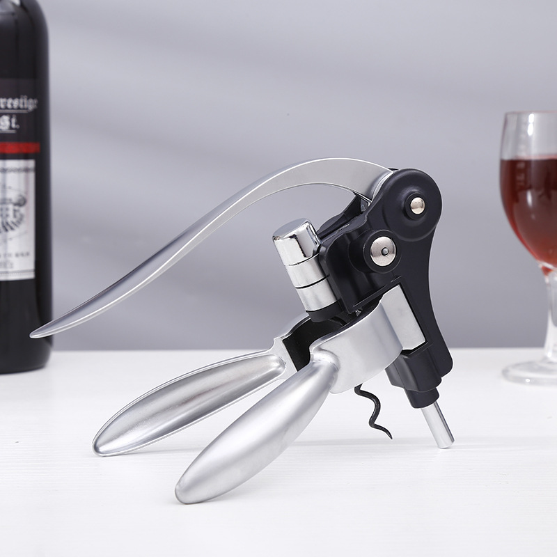Cork Screw Lever - Pembuka Botol Anggur Manual yang Tahan