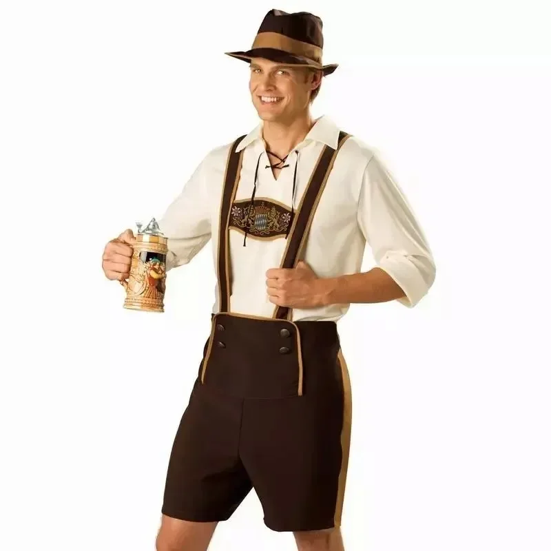 Beer & Wine Downtown - Kostum Oktoberfest Pria 2026, Kostum Bavaria
