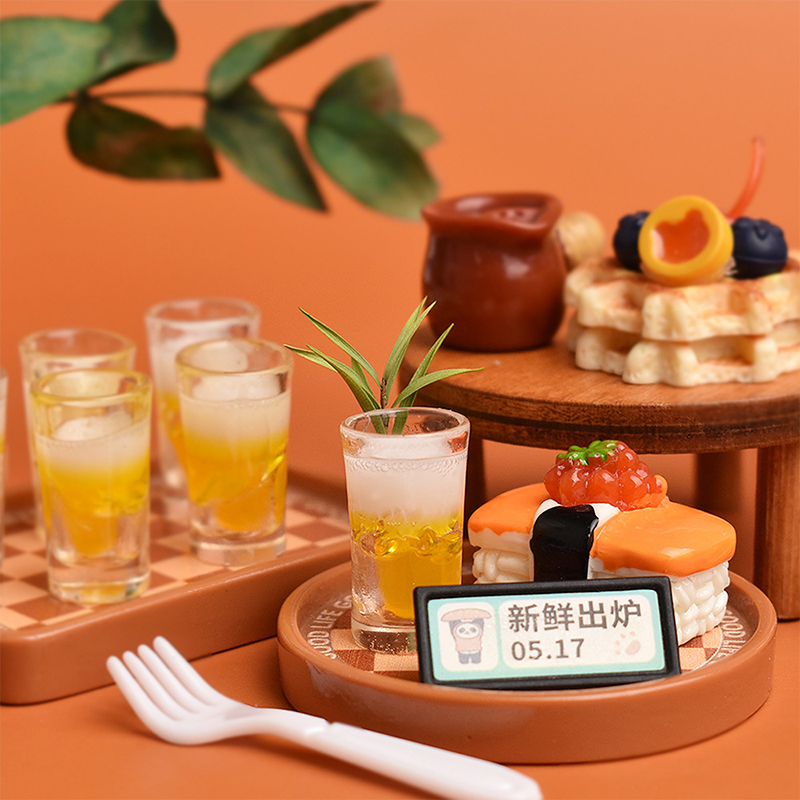 Wine Y Beer - Gelas Anggur Dapur Mainan, 10 Paket