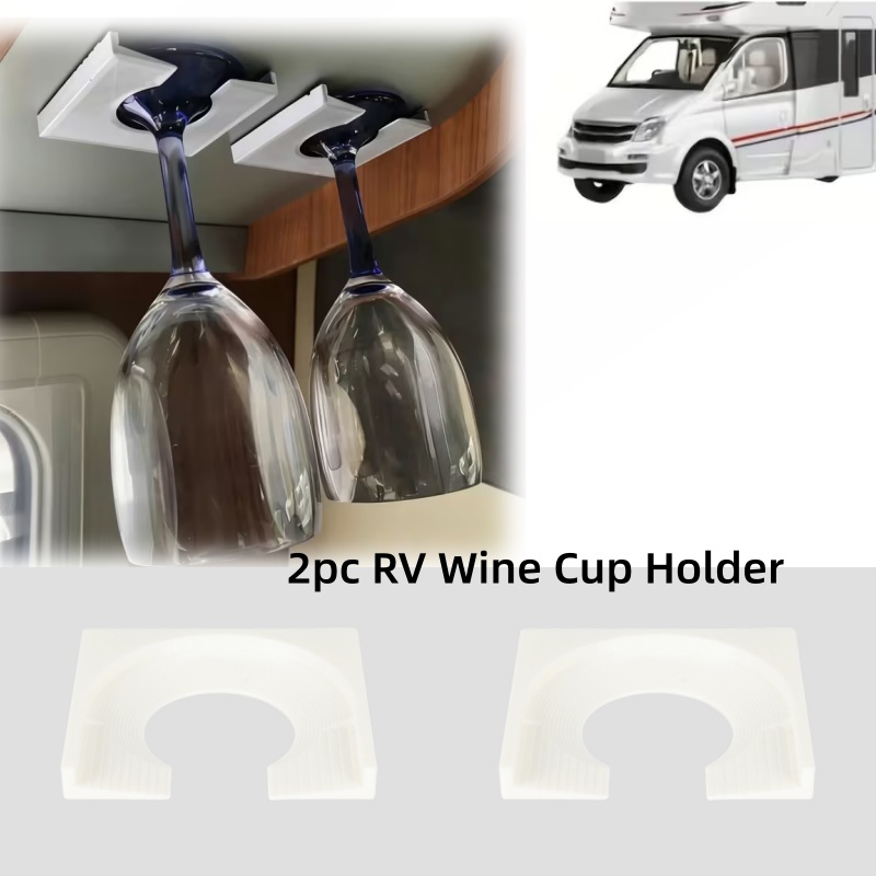 Wine & Beer Unlimited Spirits - 2 Buah Tempat Gelas Anggur RV