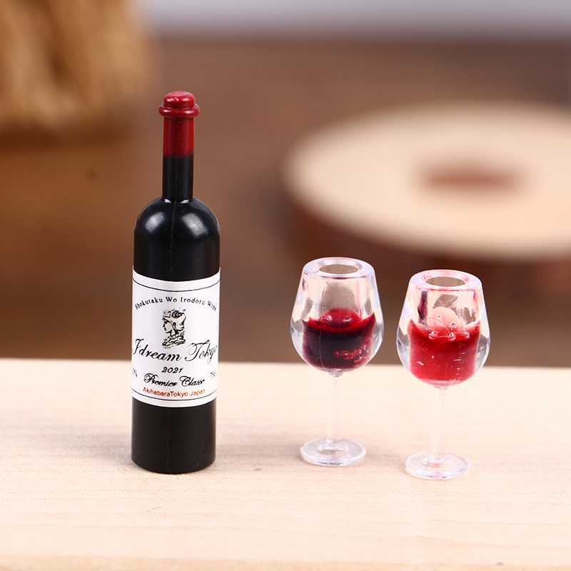 Wine Y Beer - 5 Buah 1:12 Rumah Boneka Miniatur