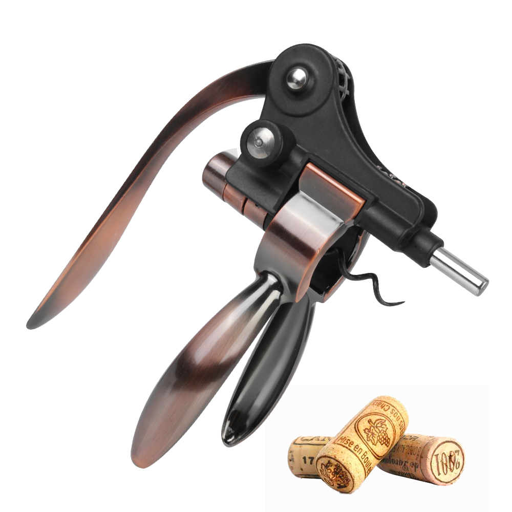 Cork Screw Lever - Alat dapur seng Aloi kelinci berbentuk