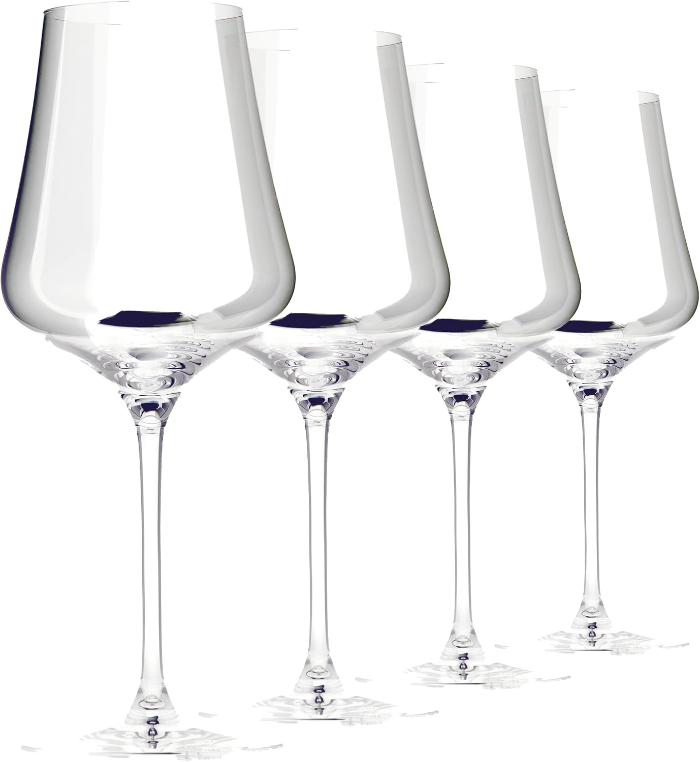 Wine Glass Set Crystal - Gelas Anggur Kristal StandArt, Set 4