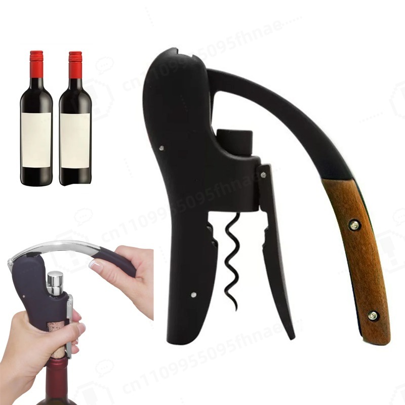 Cork Screw Lever - Pembuka Botol, Alat Pembuka Botol Anggur,