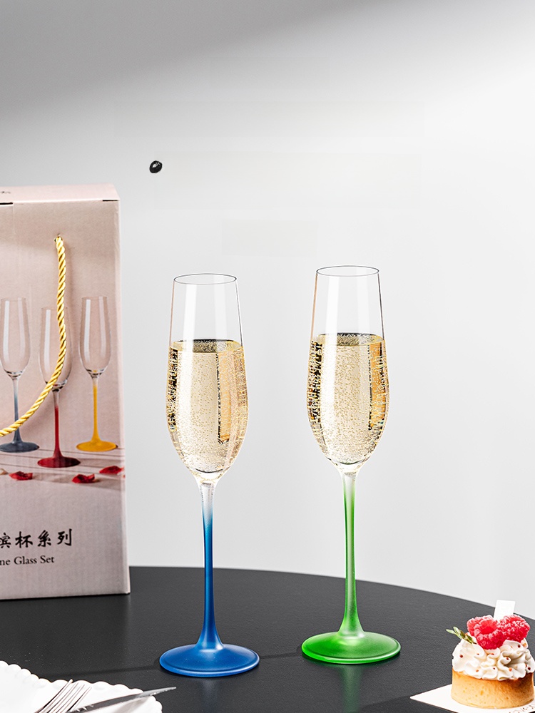 Wine Glass Set Crystal - Set Gelas Champagne Baru 2026, Gelas