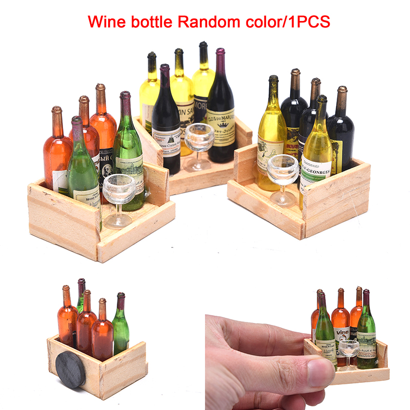Wine Y Beer - 【BS】1Set Botol Bir Anggur Miniatur dengan