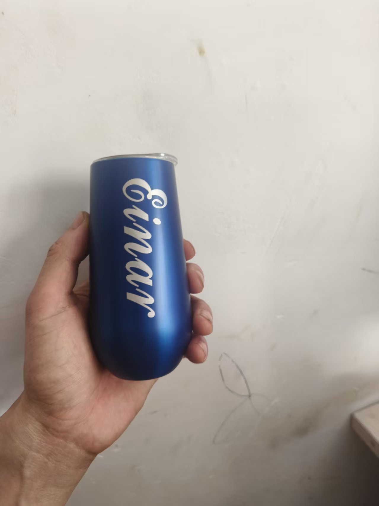 Wine With Beer Name - Gelas Termos Stainless Steel 6oz dengan