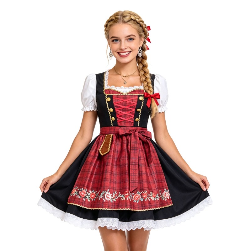Kostum Gaun Oktoberfest Jerman - Beer & Wine Downtown ulasan dan harga