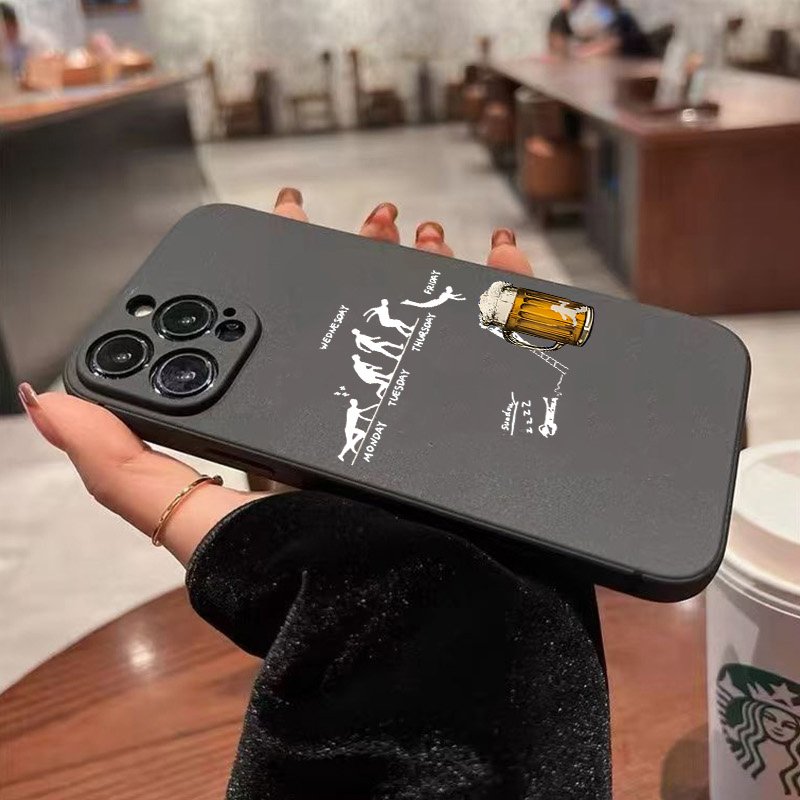 Casing Ponsel Bertema Bir Krea - Beer & Wine Downtown ulasan dan harga