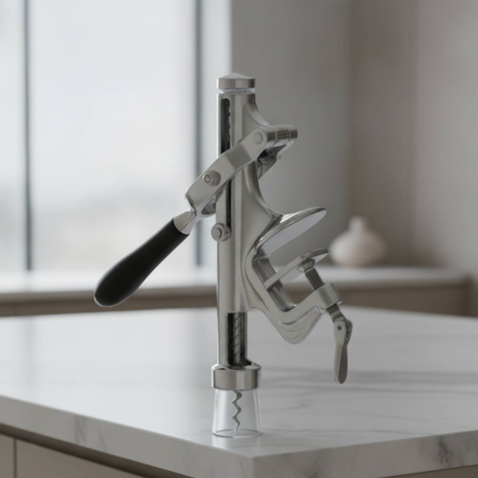 Pembuka Botol Anggur Model Tua - Cork Screw Lever ulasan dan harga