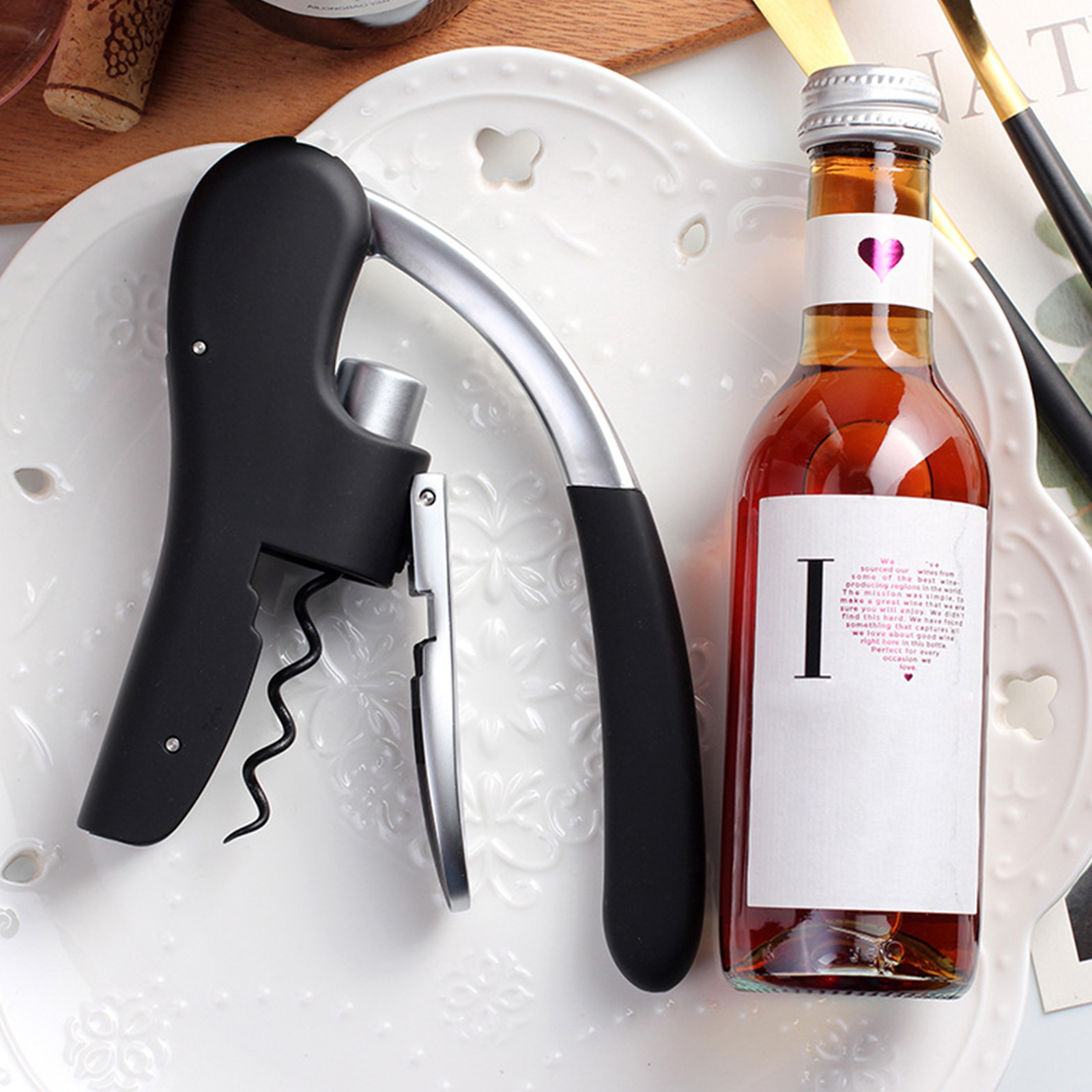 Pembuka Botol Multifungsi Tuas - Cork Screw Lever ulasan dan harga