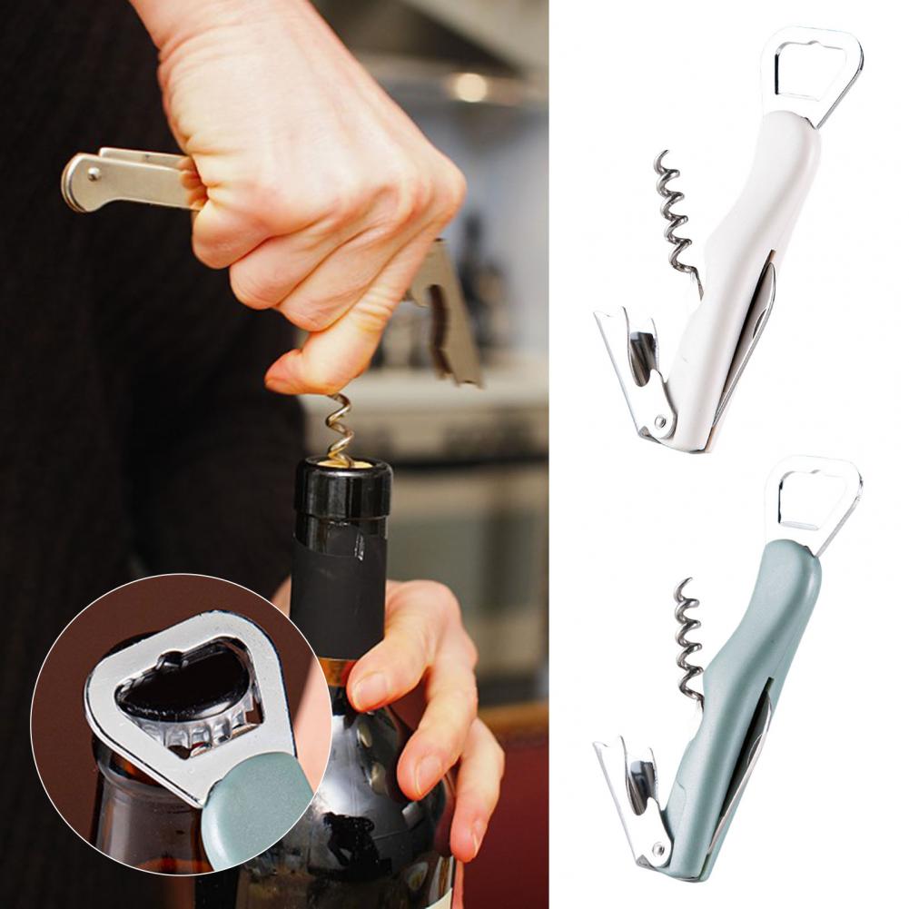 Pembuka Botol Anggur 3 in 1, P - Cork Screw Lever ulasan dan harga