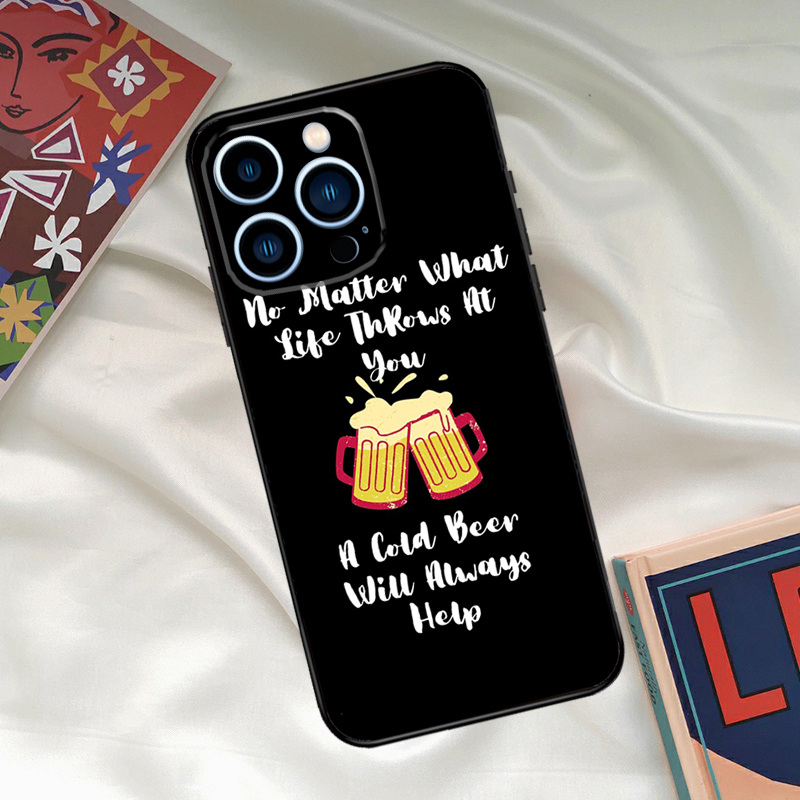 Casing Ponsel Motif Minuman Bi - Wine Plus Beer ulasan dan harga
