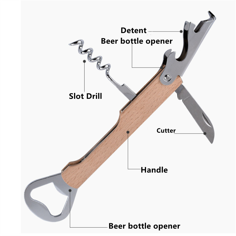Pembuka botol anggur, bir, dan - Wine With Beer Name ulasan dan harga