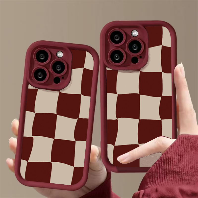 Casing Ponsel Pola Grid Deform - Wine & Beer Unlimited Spirits ulasan dan harga