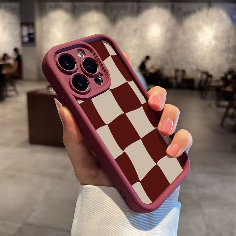 Casing Ponsel Pola Grid Deform - Wine & Beer Unlimited Spirits ulasan dan harga