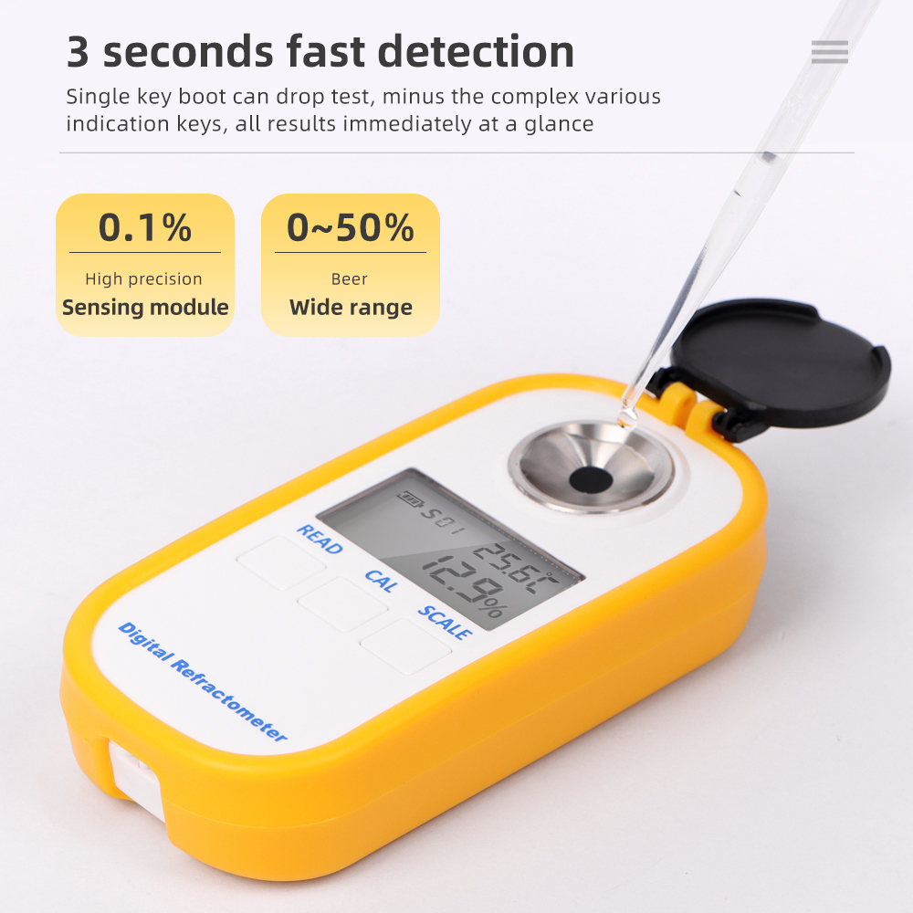 Refraktometer alkohol Digital  - Wine Beer And Spirit ulasan dan harga