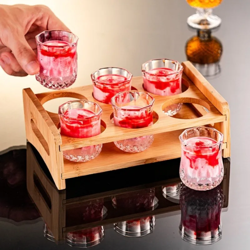 6 Buah Set Anggur Gelas Minum  - Wine Glass Set Crystal ulasan dan harga