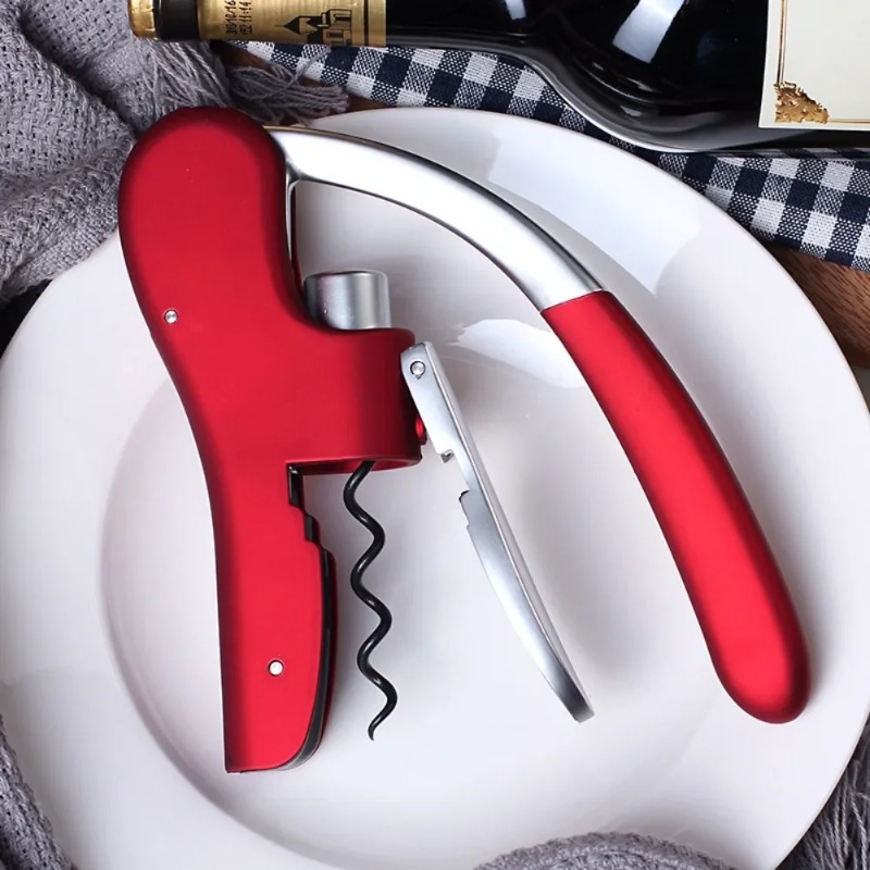 Pembuka Botol Anggur Baja Taha - Cork Screw Lever ulasan dan harga