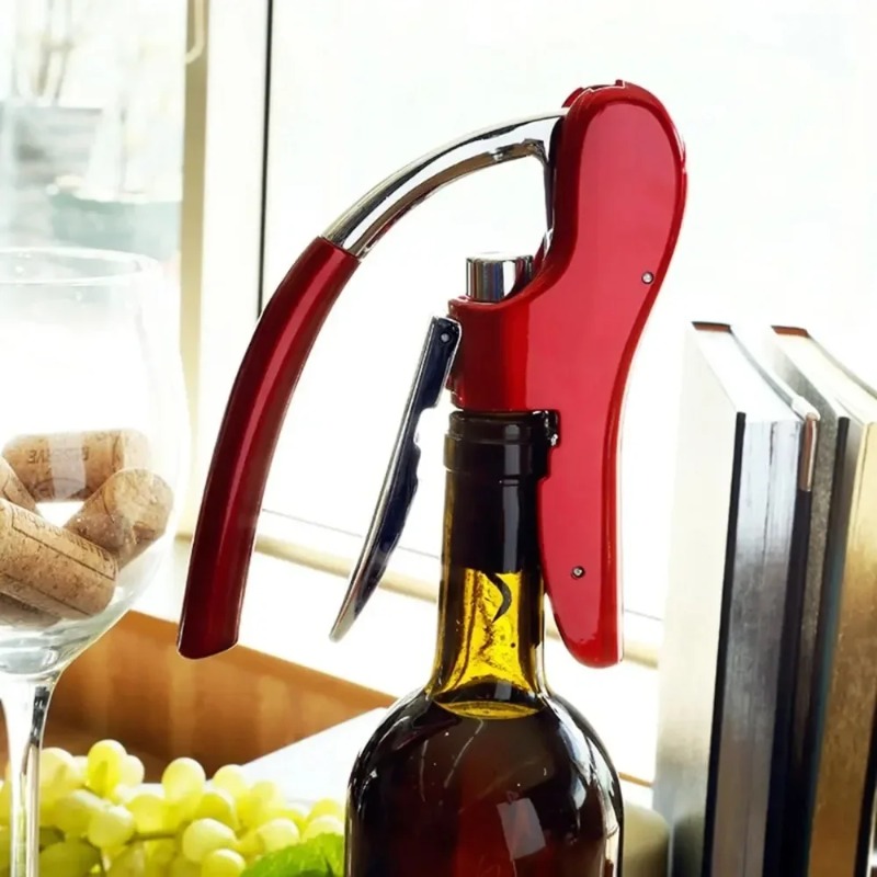 Pembuka Botol Anggur Baja Taha - Cork Screw Lever ulasan dan harga