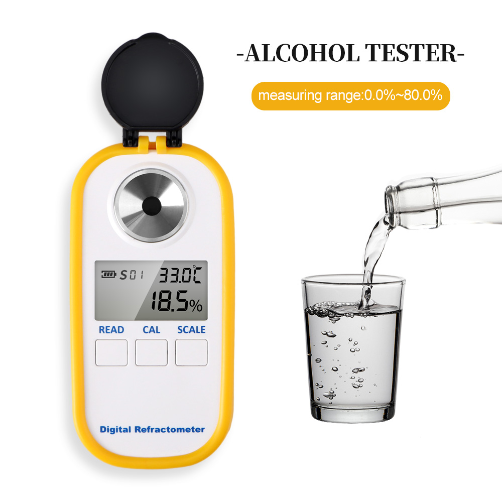 Akurasi Tinggi 0-80% Penguji A - Wine Beer And Spirit ulasan dan harga