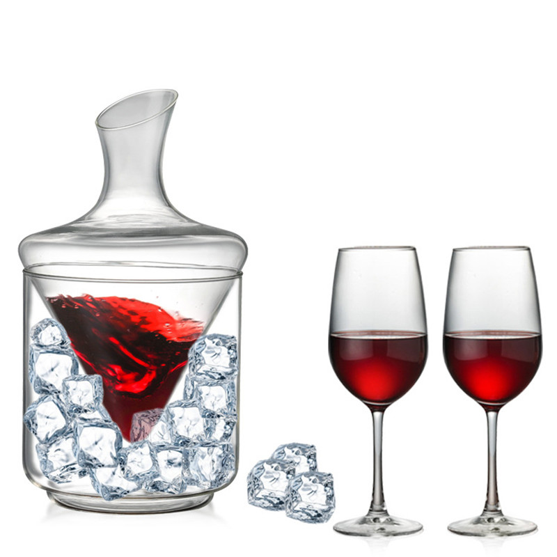 Ember Es Botol Miring Mulut Pi - Wine Glass Set Crystal ulasan dan harga