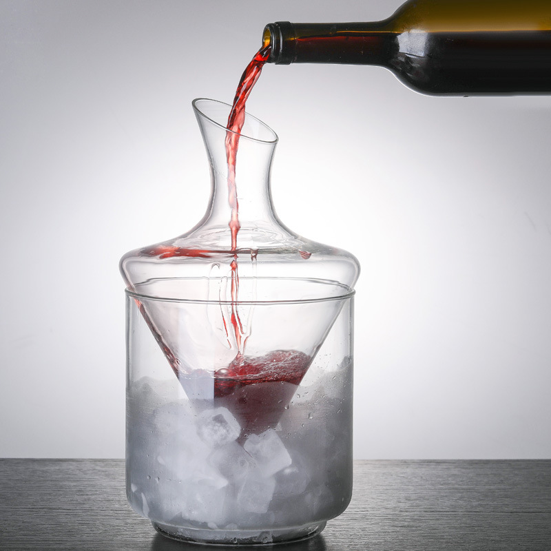 Ember Es Botol Miring Mulut Pi - Wine Glass Set Crystal ulasan dan harga