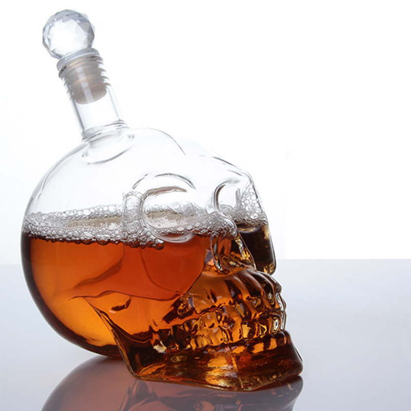 Botol kristal dekanter kepala  - Wine Beer And Spirit ulasan dan harga