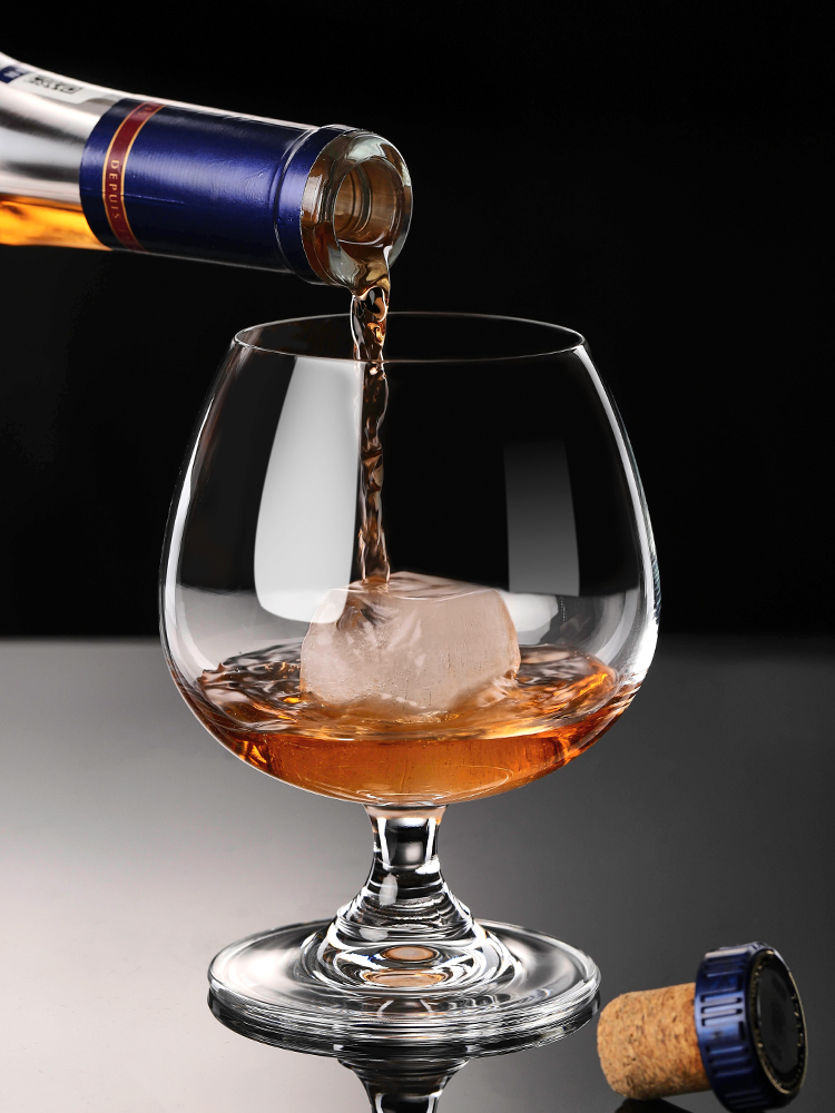 Gelas Wiski Kristal Elegan, Ge - Wine Glass Set Crystal ulasan dan harga