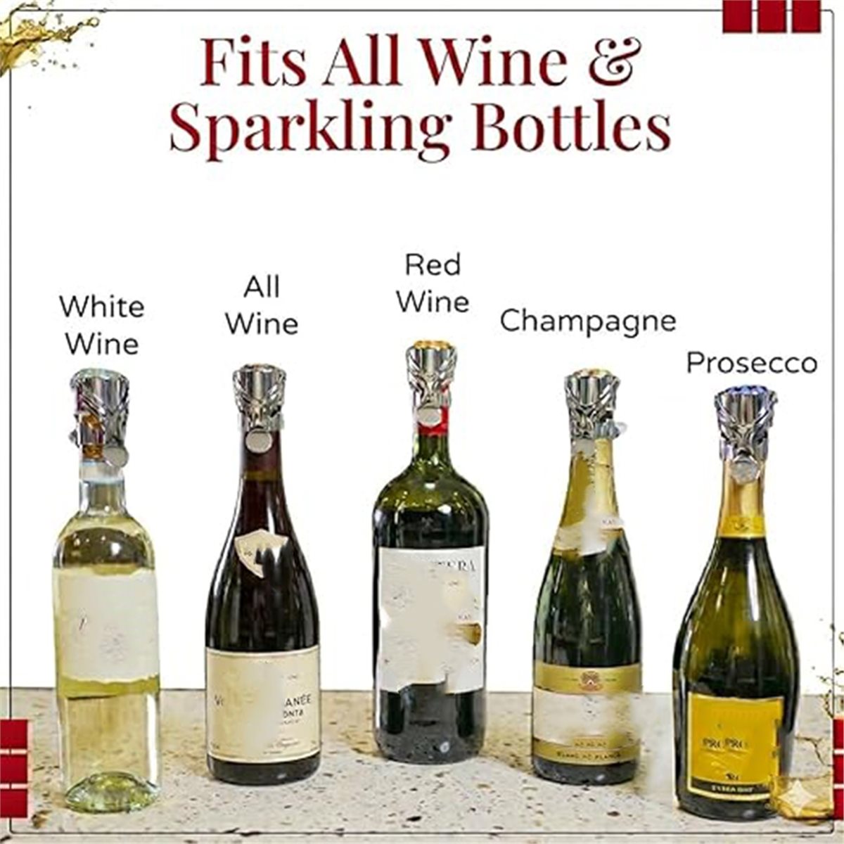(A02R] 2 Buah Penutup Botol An - Wine & Beer Unlimited Spirits ulasan dan harga