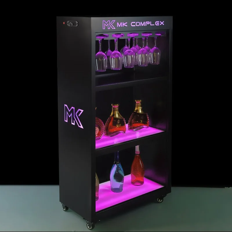 Lemari anggur dengan lampu LED - Wine Beer Type ulasan dan harga