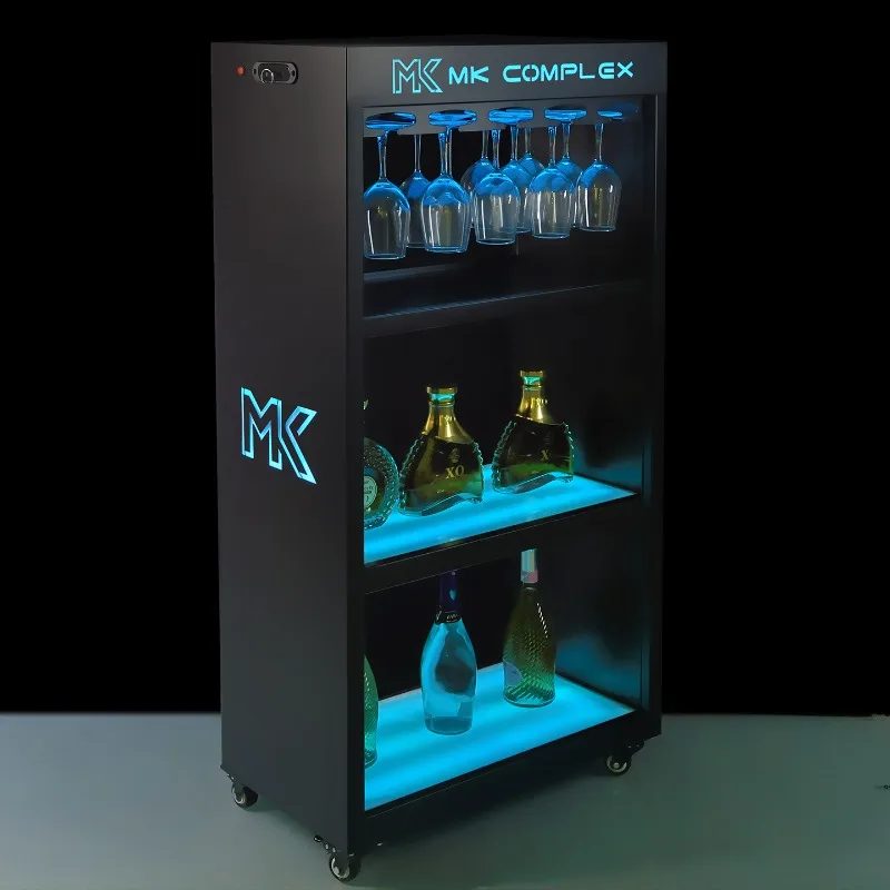 Lemari anggur dengan lampu LED - Wine Beer Type ulasan dan harga