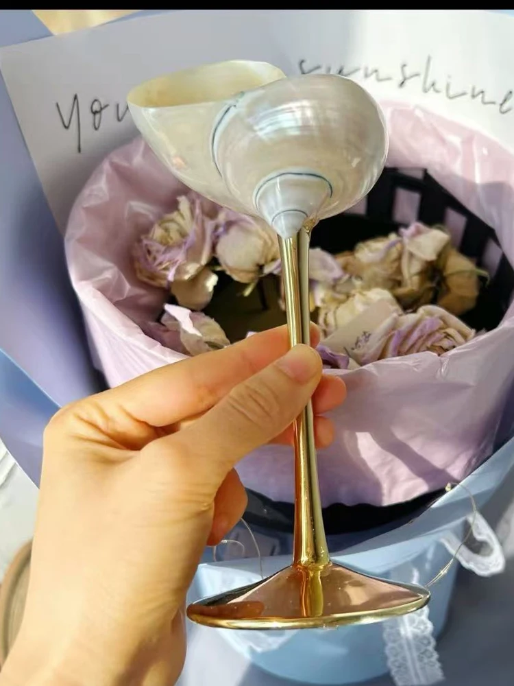Cangkir Anggur Kerang Retro Pa - Wine Glass Set Crystal ulasan dan harga