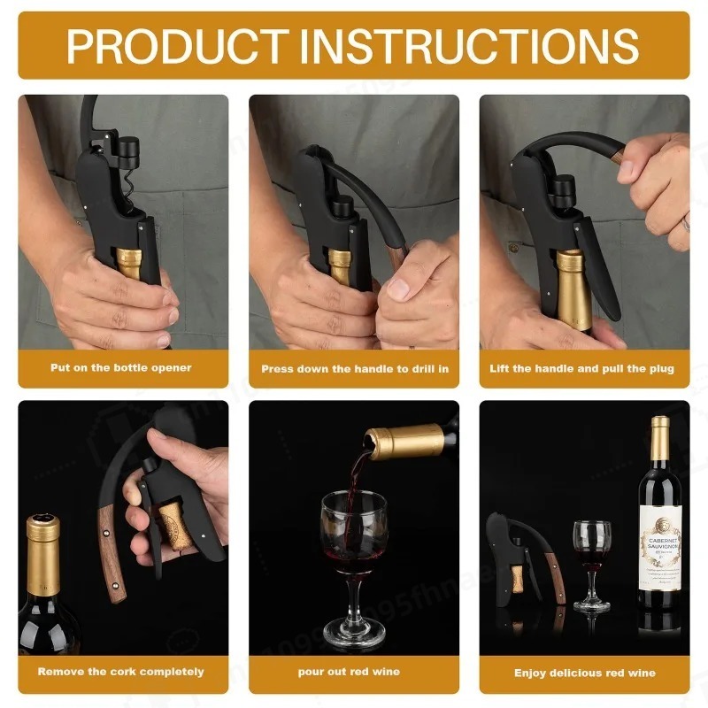 Pembuka Botol, Alat Pembuka Bo - Cork Screw Lever ulasan dan harga