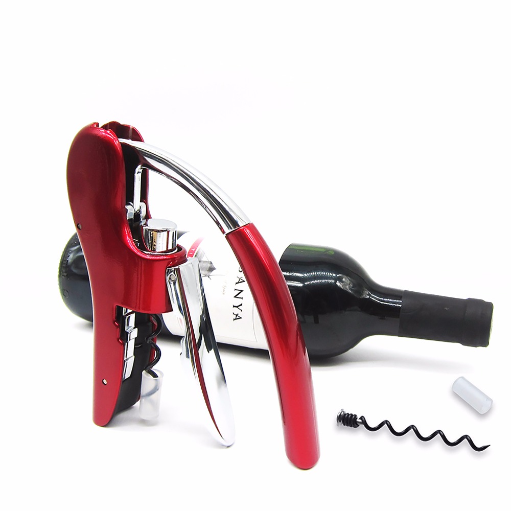 Alat Pembuka Botol Anggur deng - Cork Screw Lever ulasan dan harga