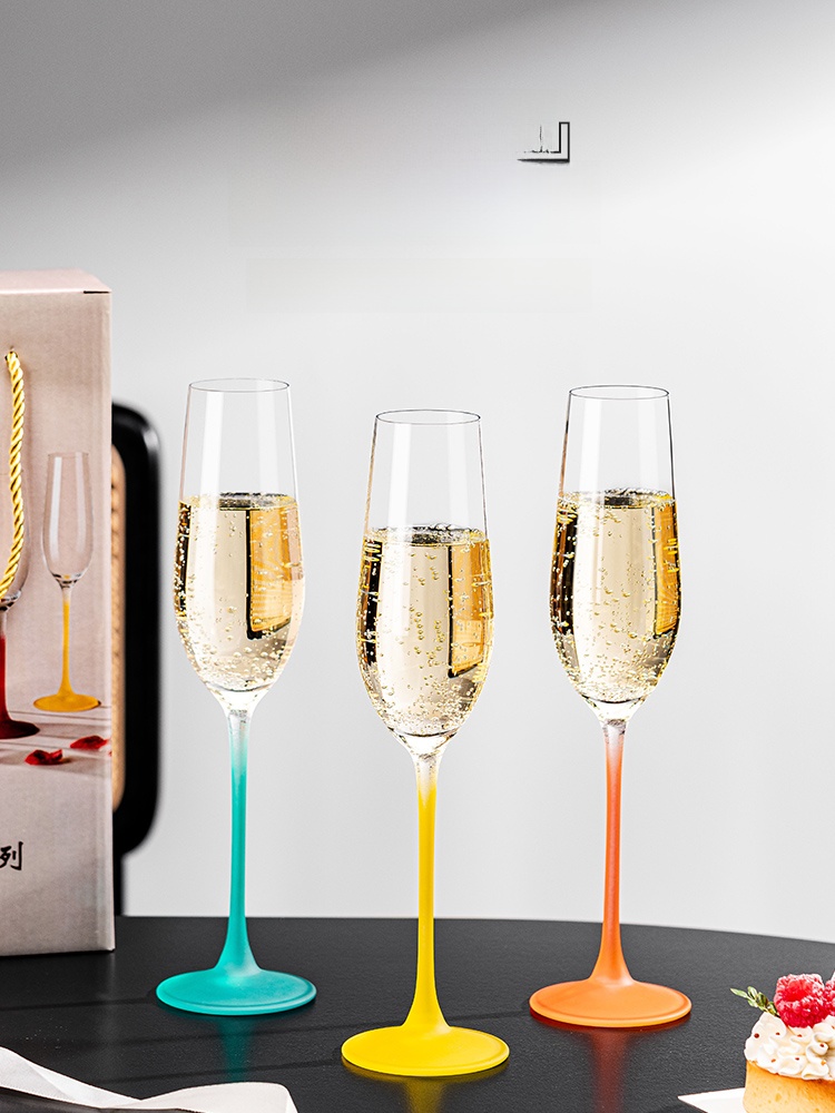 Set Gelas Champagne Baru 2026, - Wine Glass Set Crystal ulasan dan harga