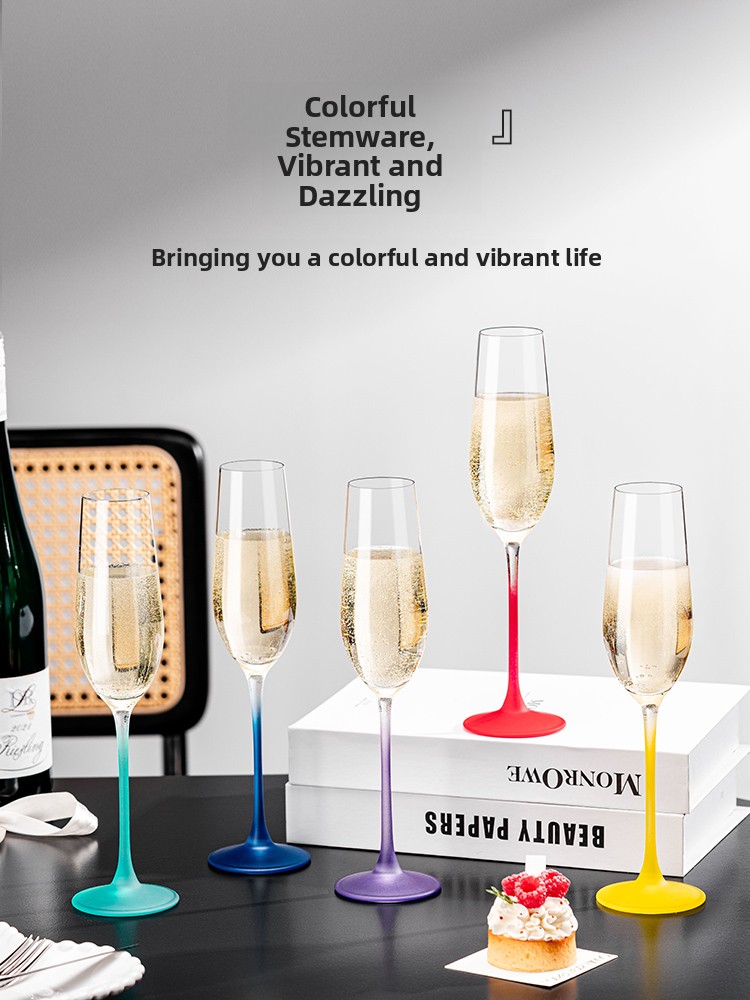 Set Gelas Champagne Baru 2026, - Wine Glass Set Crystal ulasan dan harga