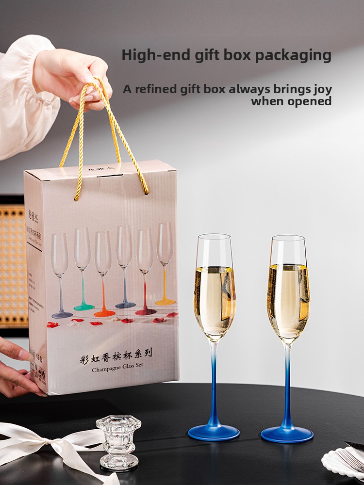 Set Gelas Champagne Baru 2026, - Wine Glass Set Crystal ulasan dan harga