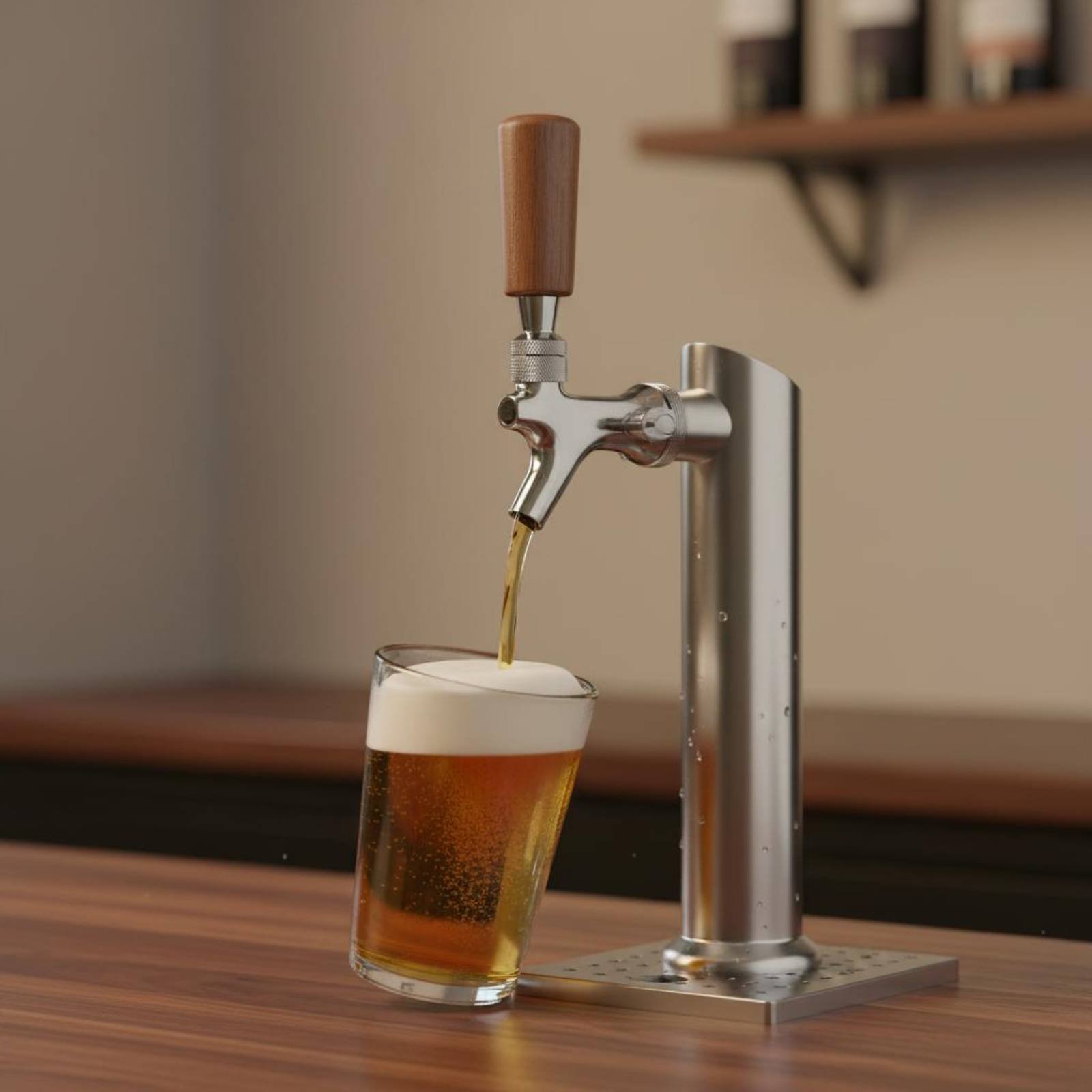 Pegangan Bir Kayu Pendek Pegan - Wine Beer And ulasan dan harga