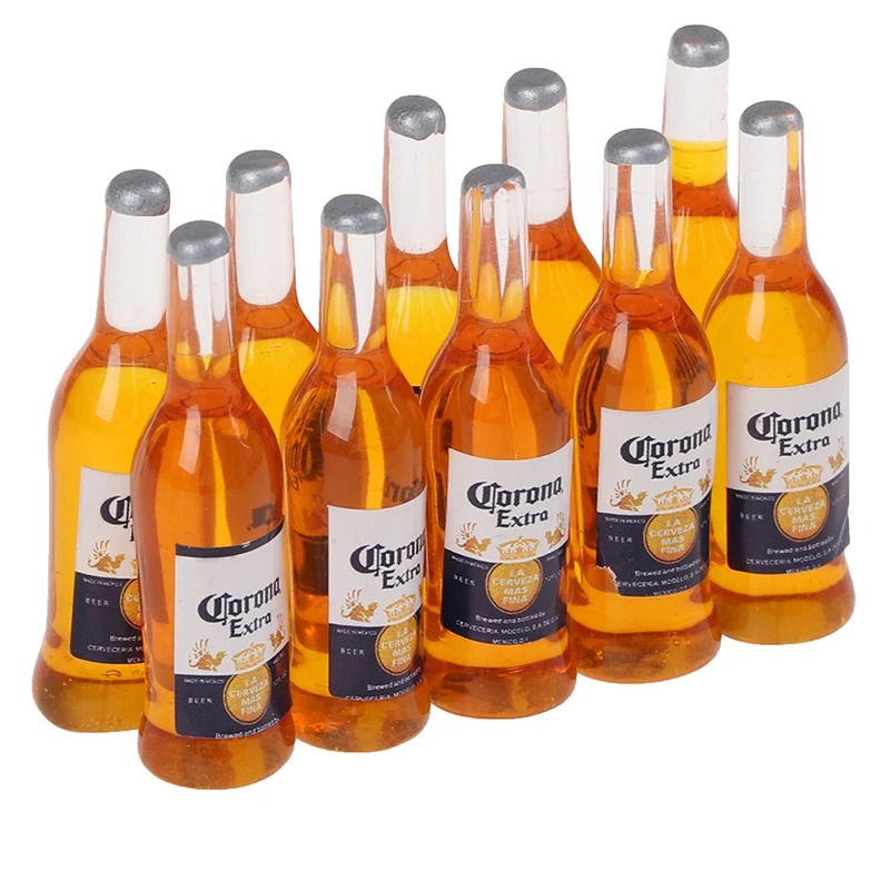 10 Buah Botol Bir Resin Mini S - Wine Y Beer ulasan dan harga